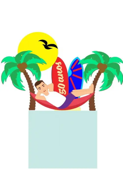 Arquivo de Corte Topo de Bolo -   Praia