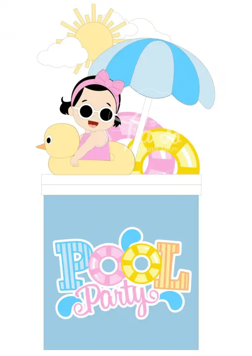 Arquivo de Corte Topo de Bolo -   Praia