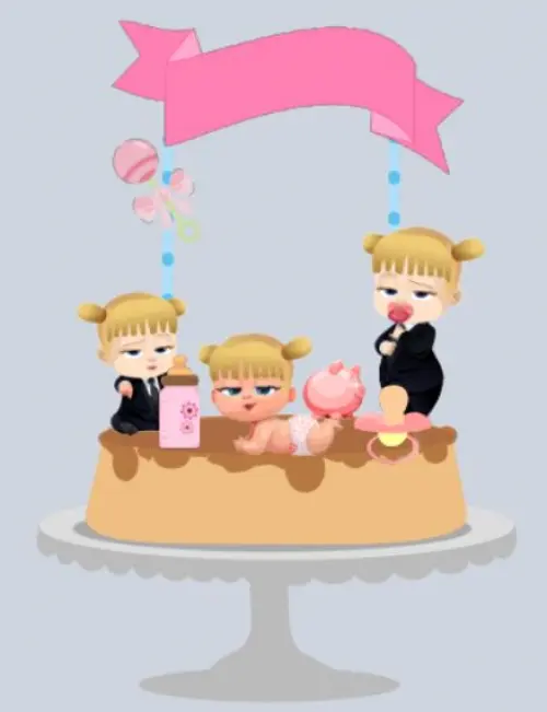 Arquivo de Corte Topo de Bolo -Poderosa Chefinha