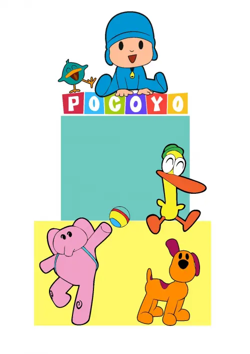 Arquivo de Corte Topo de Bolo - Pocoyo