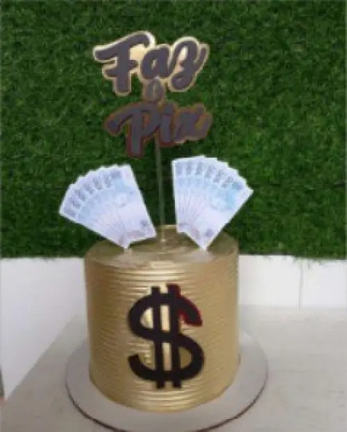 Arquivo de Corte Topo de Bolo  - PIX