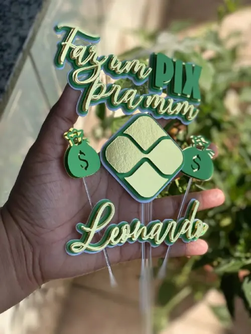 Arquivo de Corte Topo de Bolo  - PIX