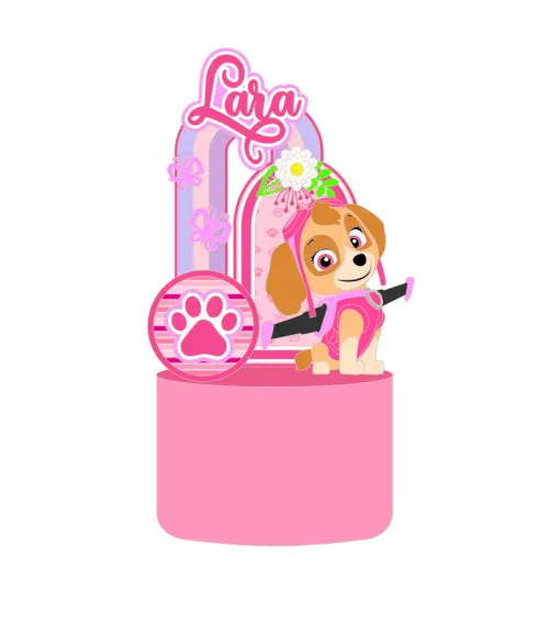 Arquivo de Corte Topo de Bolo  - Patrulha Canina