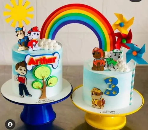 Arquivo de Corte Topo de Bolo  - Patrulha Canina