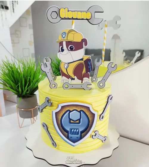 Arquivo de Corte Topo de Bolo  - Patrulha Canina