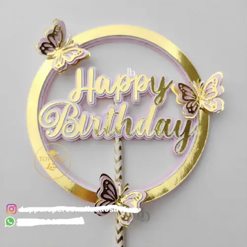 Arquivo de Corte Topo de Bolo  - Parabéns