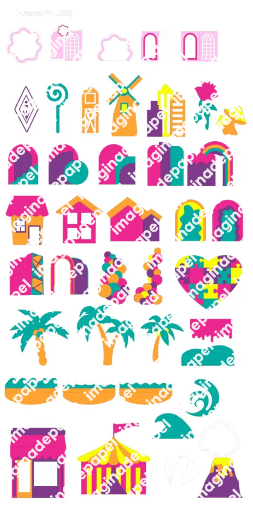 Arquivo de Corte Topo de Bolo  - Painéis