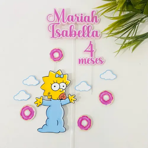 Arquivo de Corte Topo de Bolo  -    Os Simpsons