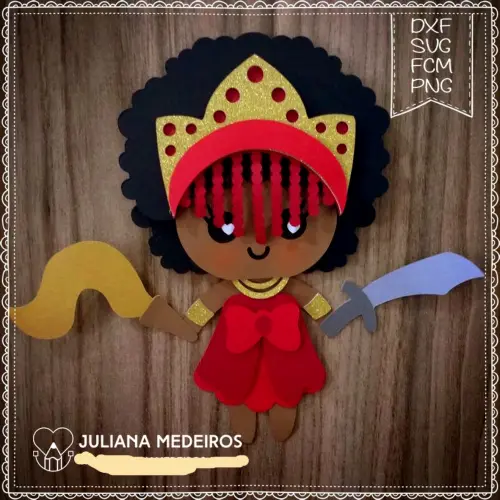 Arquivo de Corte Topo de Bolo  -  Os Orixás