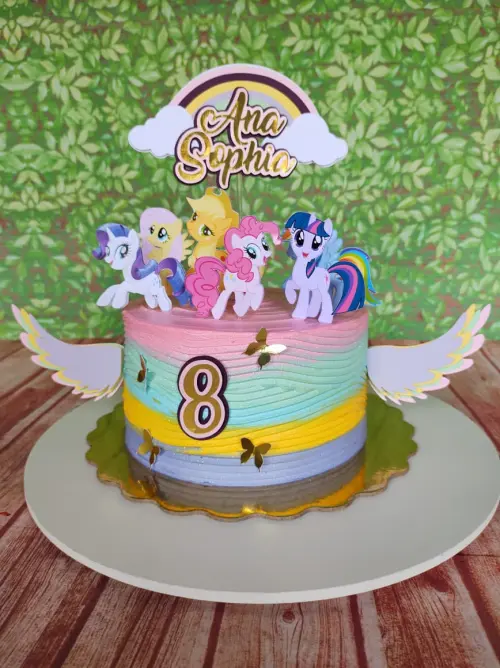 Arquivo de Corte Topo de Bolo  - My Little Pony