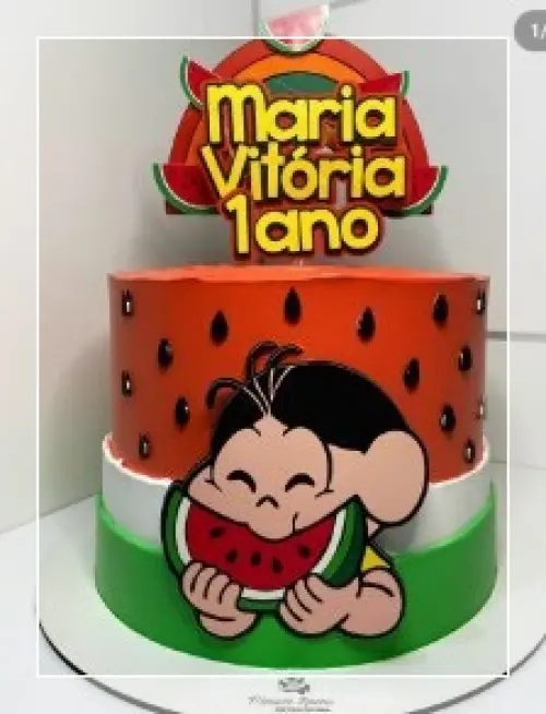 Arquivo de Corte Topo de Bolo  - Magali