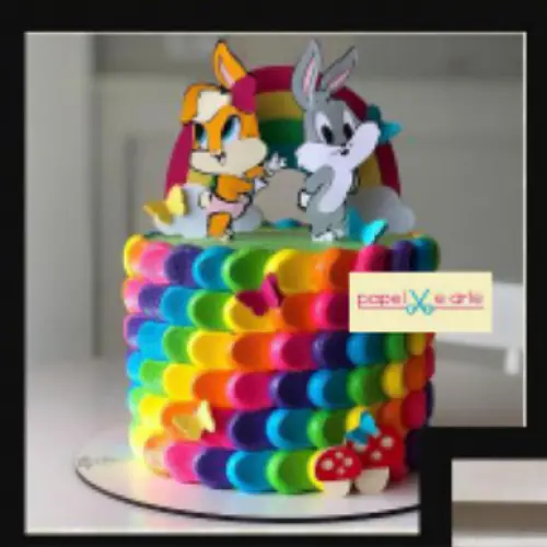 Arquivo de Corte Topo de Bolo  - Looney Tunes