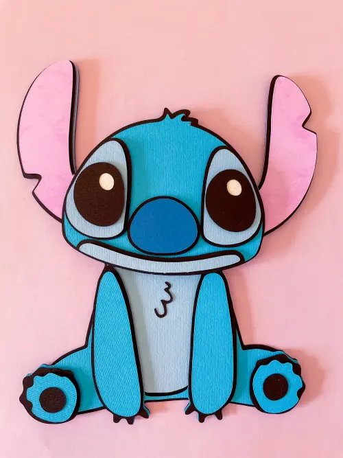 Arquivo de Corte Topo de Bolo  - Lilo e Stich