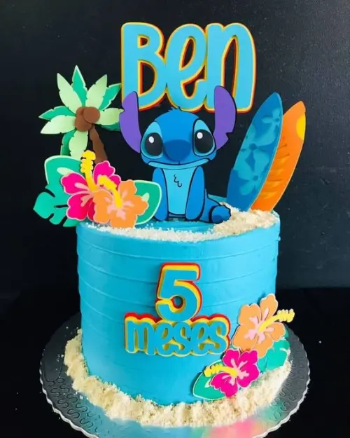 Arquivo de Corte Topo de Bolo  - Lilo e Stich