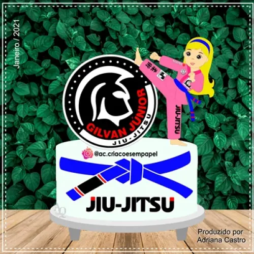 Arquivo de Corte Topo de Bolo  -  Jiu Jitsu