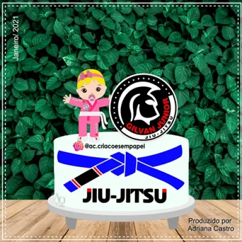 Arquivo de Corte Topo de Bolo  -  Jiu Jitsu