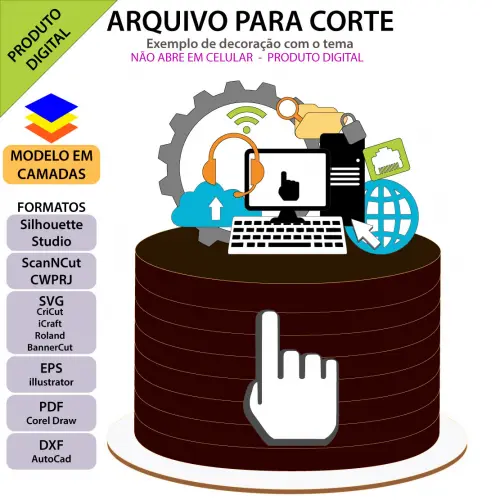 Arquivo de Corte Topo de Bolo  -   Informática
