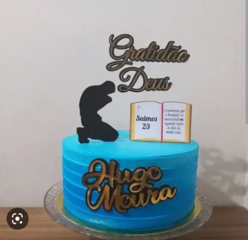 Arquivo de Corte Topo de Bolo  -   Gratidão
