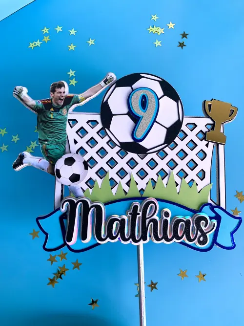 Arquivo de Corte Topo de Bolo  - Futebol