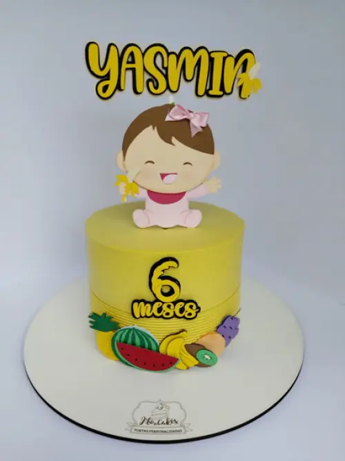 Arquivo de Corte Topo de Bolo  -  Frutas
