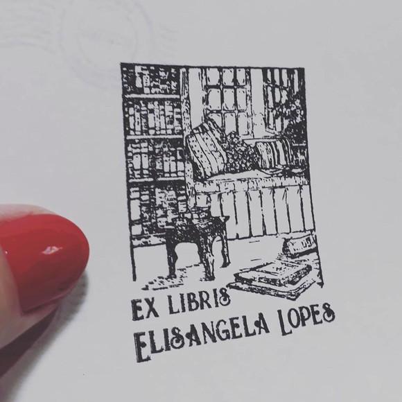 Carimbo Ex Libris Personalizado