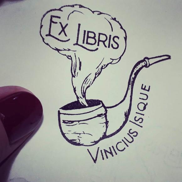 Carimbo Ex Libris Personalizado