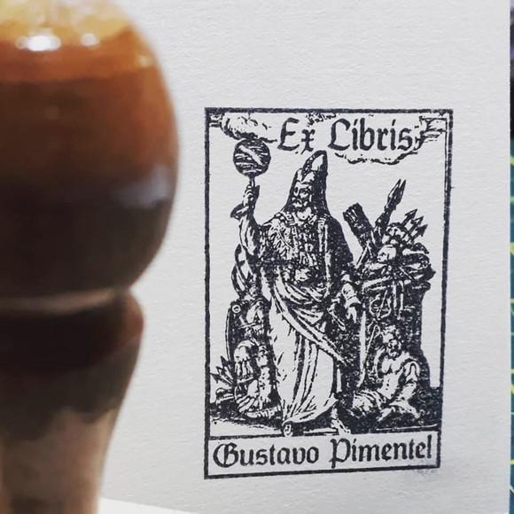 Carimbo Ex Libris Personalizado