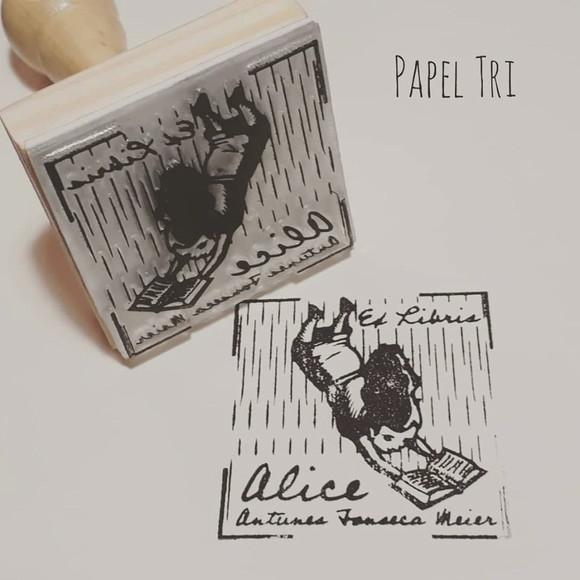 Carimbo Ex Libris Personalizado