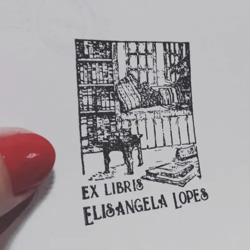 Carimbo Ex Libris Personalizado