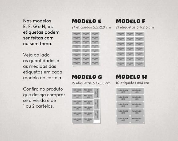 Etiquetas Escolares Bola em Vinil