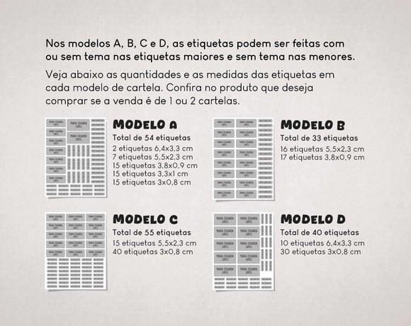 Etiquetas Escolares Skate Menina Adesivo Comum