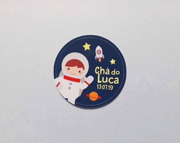 Adesivo Astronauta 5 cm