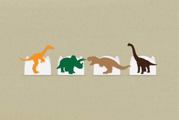 Forminha Dinossauro