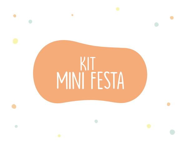 Kit Mini Festa - Qualquer Tema da Doobdoo