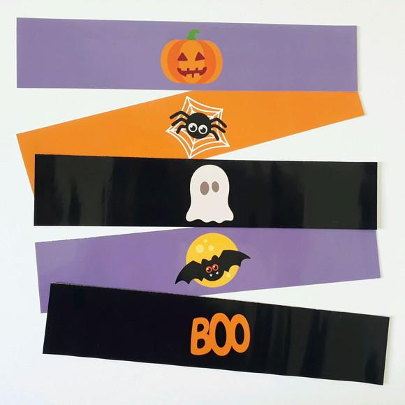Rótulo Água Mineral Halloween