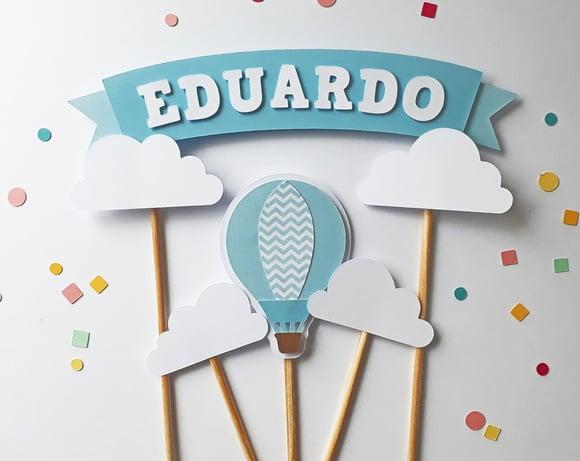 Kit Topo de Bolo Balão