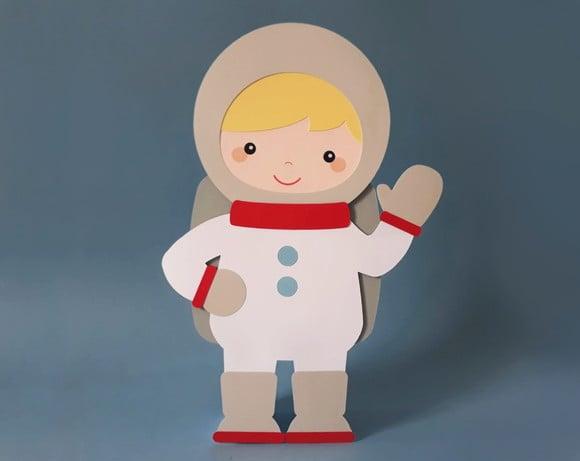 Display de Mesa Astronauta