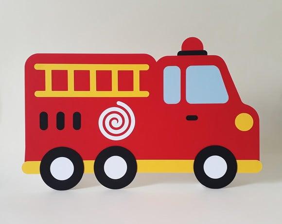 Display de Mesa Carro de Bombeiro