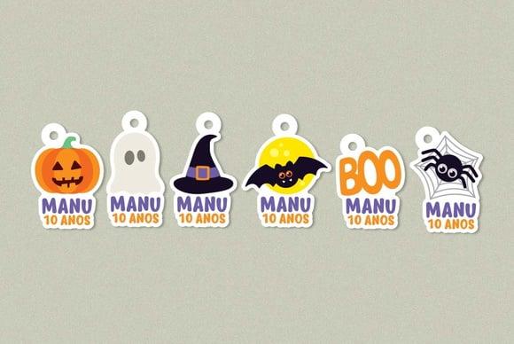 Tag para Lembrancinha Halloween