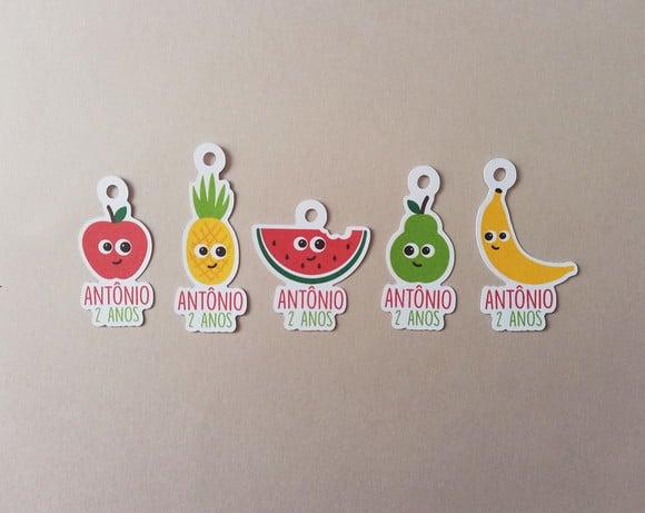 Tag Personalizada Picnic Frutinhas