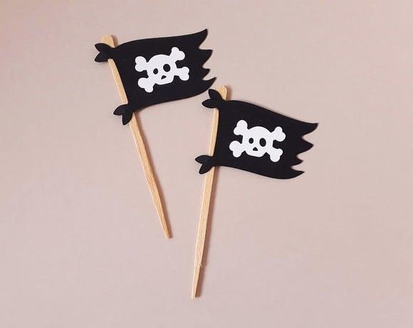Topper Bandeira Pirata