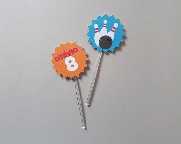 Topper Personalizado Boliche