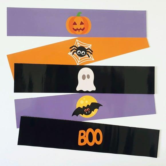 Rótulo Água Mineral Halloween