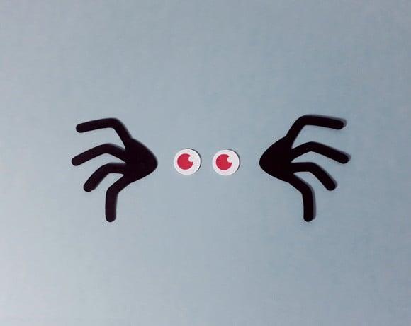 Kit Apliques de Aranha para Brigadeiro