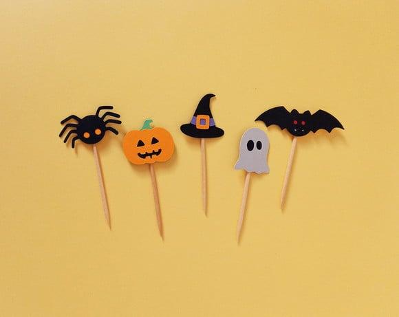 Mini Topper Halloween em Camadas