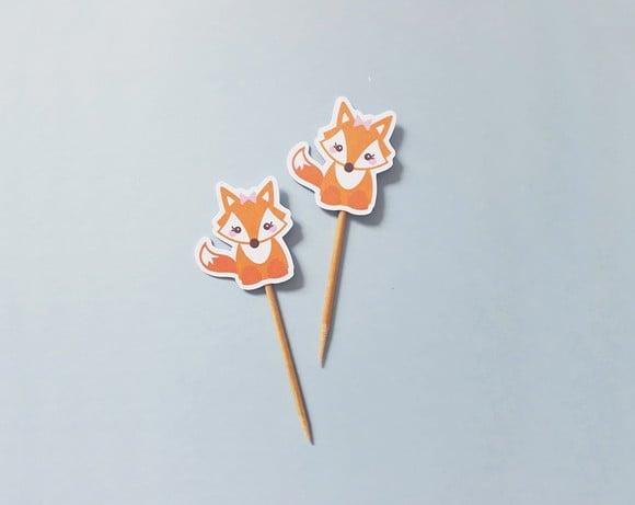 Mini Topper Raposinha