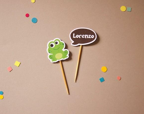 Mini Topper Sapinho