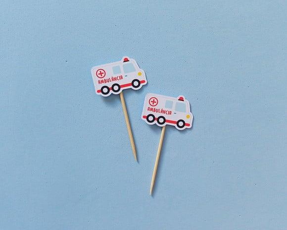 Mini Toppers Ambulância