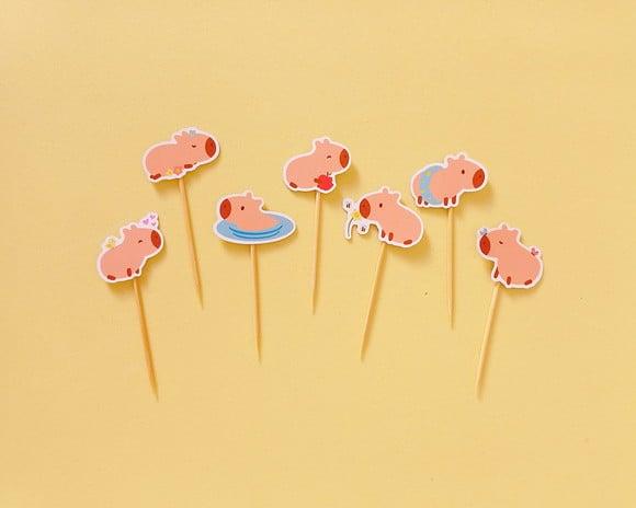 Mini Toppers Capivaras
