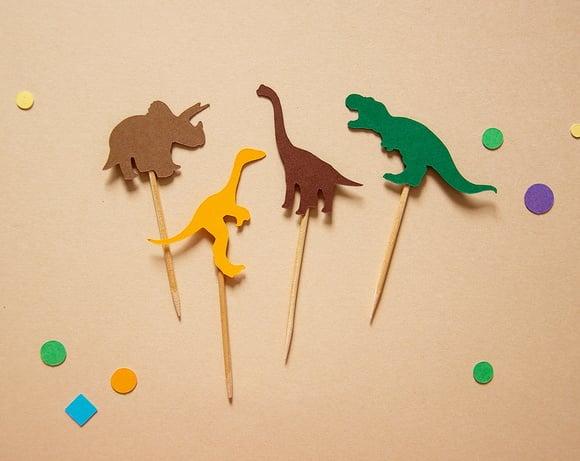 Mini Toppers Dinossauros